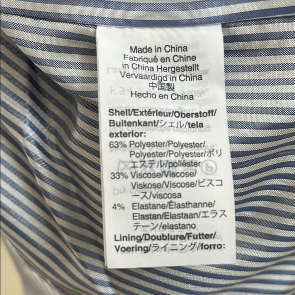 J. Crew Women's Navy Blazer with Gold Buttons - Size 2 - Picture 6 of 8